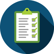 clipboard and checklist icon